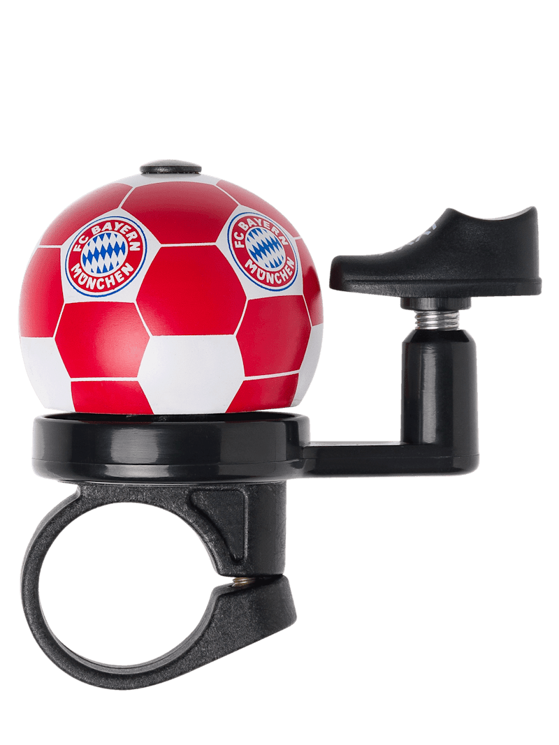 FC Bayern Fahrradklingel - Rot/Weiß - Kinder