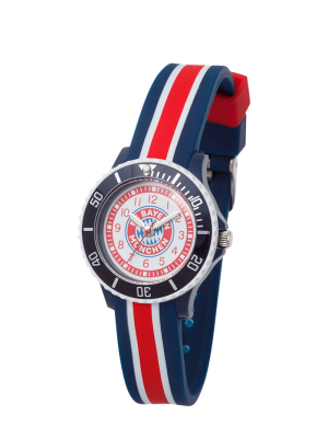 FC Bayern Armbanduhr - Rot/Weiß - Kinder