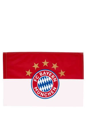 FC Bayern Fahne Logo 150x100 cm - Rot/Weiß