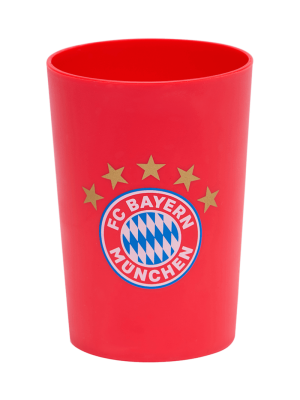 FC Bayern Zahnputzbecher Logo - Rot