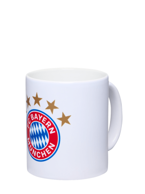 FC Bayern Tasse Logo 0,3 l - Weiß