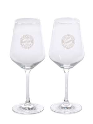 FC Bayern Weinglas 2er-Set 0,35 l