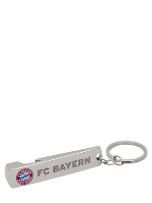 FC Bayern Schlüsselanhänger Flaschenöffner - Silber