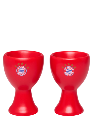 FC Bayern Eierbecher 2er-Set - Rot
