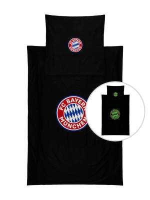 FC Bayern Bettwäsche Glow in the dark Arena