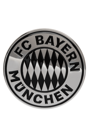 FC Bayern Chrome Logo - Silber