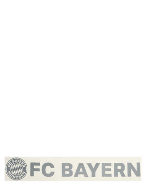 FC Bayern Heckscheibenaufkleber - Weiß