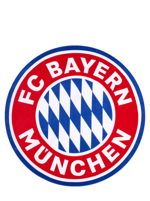 FC Bayern Strandtuch Logo - Rot