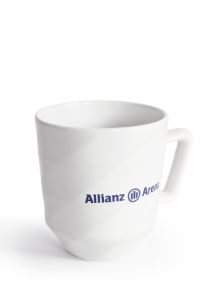FC Bayern Tasse Allianz Arena 0,3 l - Weiß