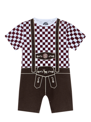 FC Bayern Body Lederhose - Baby
