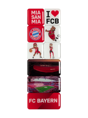 FC Bayern Magnet 9er-Set - Kinder