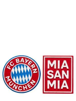 FC Bayern Magnet Logo & MSM 2er-Set - Rot