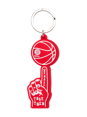 FC Bayern Schlüsselanhänger We Ball Together - Rot