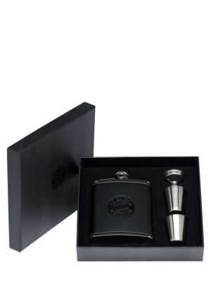 FC Bayern Flachmann Set 0,2 l - Silber