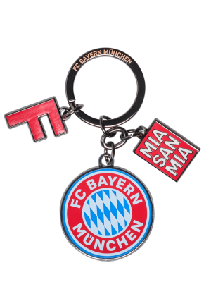 FC Bayern Schlüsselanhänger Buchstabe - Rot