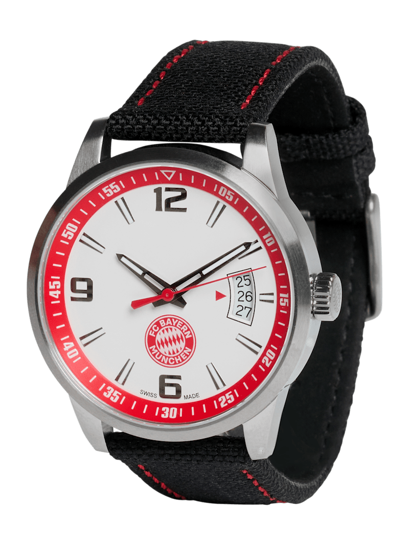 FC Bayern Uhr Limited Edition - Rot/Weiß