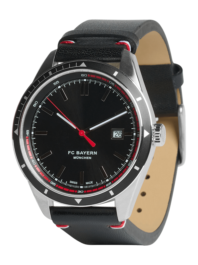 FC Bayern Uhr Limited Edition - Schwarz