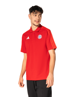 FC Bayern Polo DNA - Bordeaux - Herren - adidas