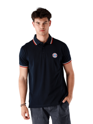 FC Bayern Poloshirt Essential - Navy - Herren