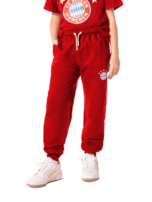 FC Bayern Sweatpant Essential - Rot - Kinder