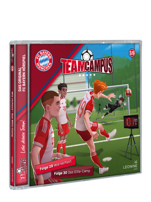FC Bayern Hörspiel Team Campus CD 15 - Schwarz - Kinder