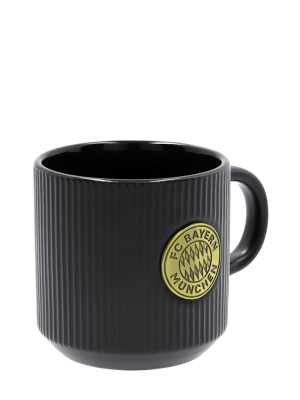 FC Bayern Tasse Platine 0,3 l - Schwarz