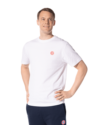 FC Bayern T-Shirt Essential Classic - Weiß - Herren