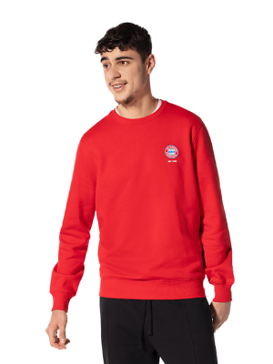 FC Bayern Sweatshirt Essential - Rot - Herren