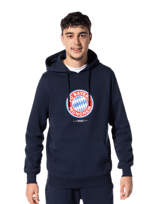 FC Bayern Hoodie Essential - Navy - Herren