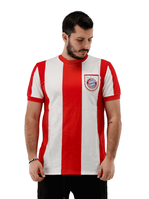 FC Bayern Retro Trikot 1971-72 - Rot/Weiß