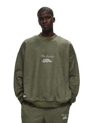 FC Bayern Basketball Sweatshirt LFSTLR Garden - Grün - Herren