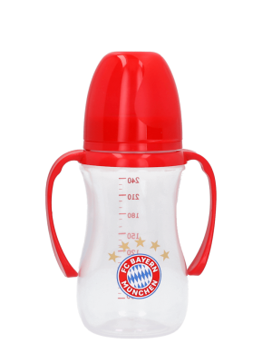 FC Bayern Trinkflasche Logo - Rot/Weiß - Baby