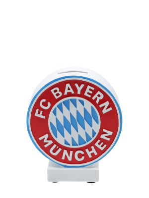 FC Bayern Spardose Logo - Rot