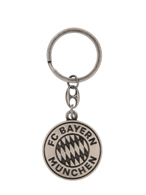 FC Bayern Schlüsselanhänger Wiesn™ Logo FCB - Silber