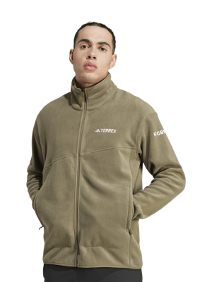 FC Bayern Fleecejacke TERREX FCBM - Olive