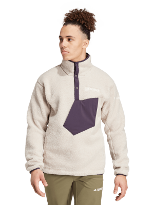 FC Bayern Half-Zip Fleece TERREX FCBM - Beige