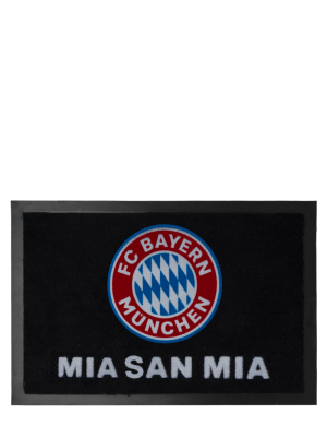 FC Bayern Fußmatte Logo - Schwarz