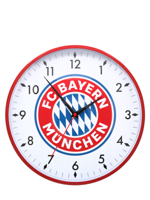 FC Bayern Wanduhr - Rot