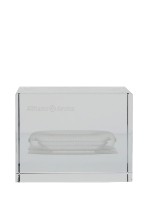 FC Bayern Allianz Arena im Acrylblock