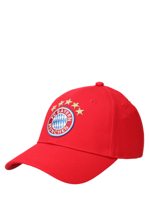 FC Bayern Baseballcap Logo - Rot