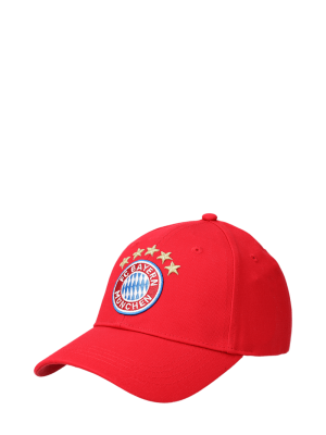 FC Bayern Baseballcap Logo - Rot - Kinder