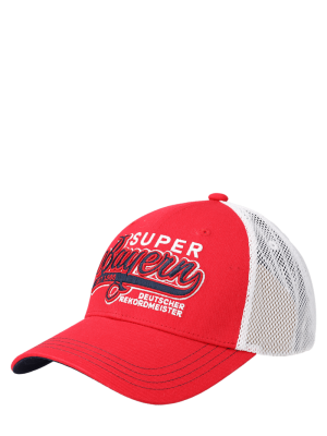 Truckercap Super Bayern - Rot/Weiß