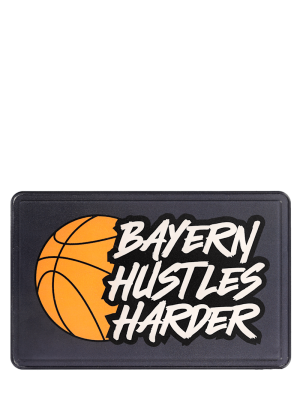 FC Bayern Brotzeitbrettchen Hustles Harder 2er-Set - Grau