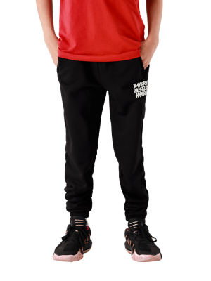 FC Bayern Sweatpant Hustles Harder - Schwarz - Kinder