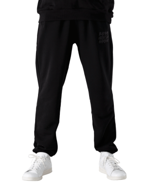 FC Bayern Sweatpant Hustles Harder - Schwarz - Herren