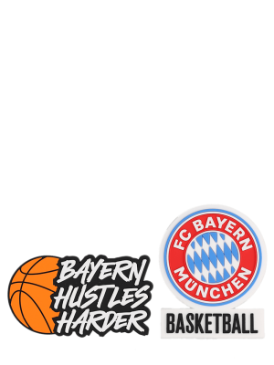 FC Bayern Basketball Magnet 2er-Set - Mehrfarbig