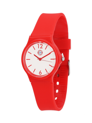 FC Bayern Armbanduhr - Rot - Kinder