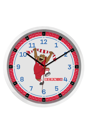 FC Bayern Lernuhr Berni - Rot