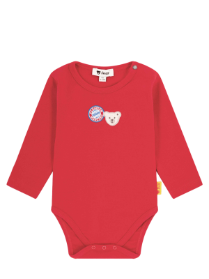 FC Bayern Body langarm - Rot - Baby