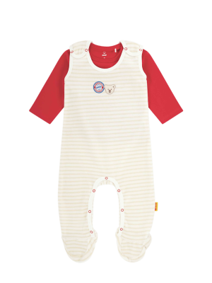 FC Bayern Strampler & T-Shirt Set - Beige - Baby